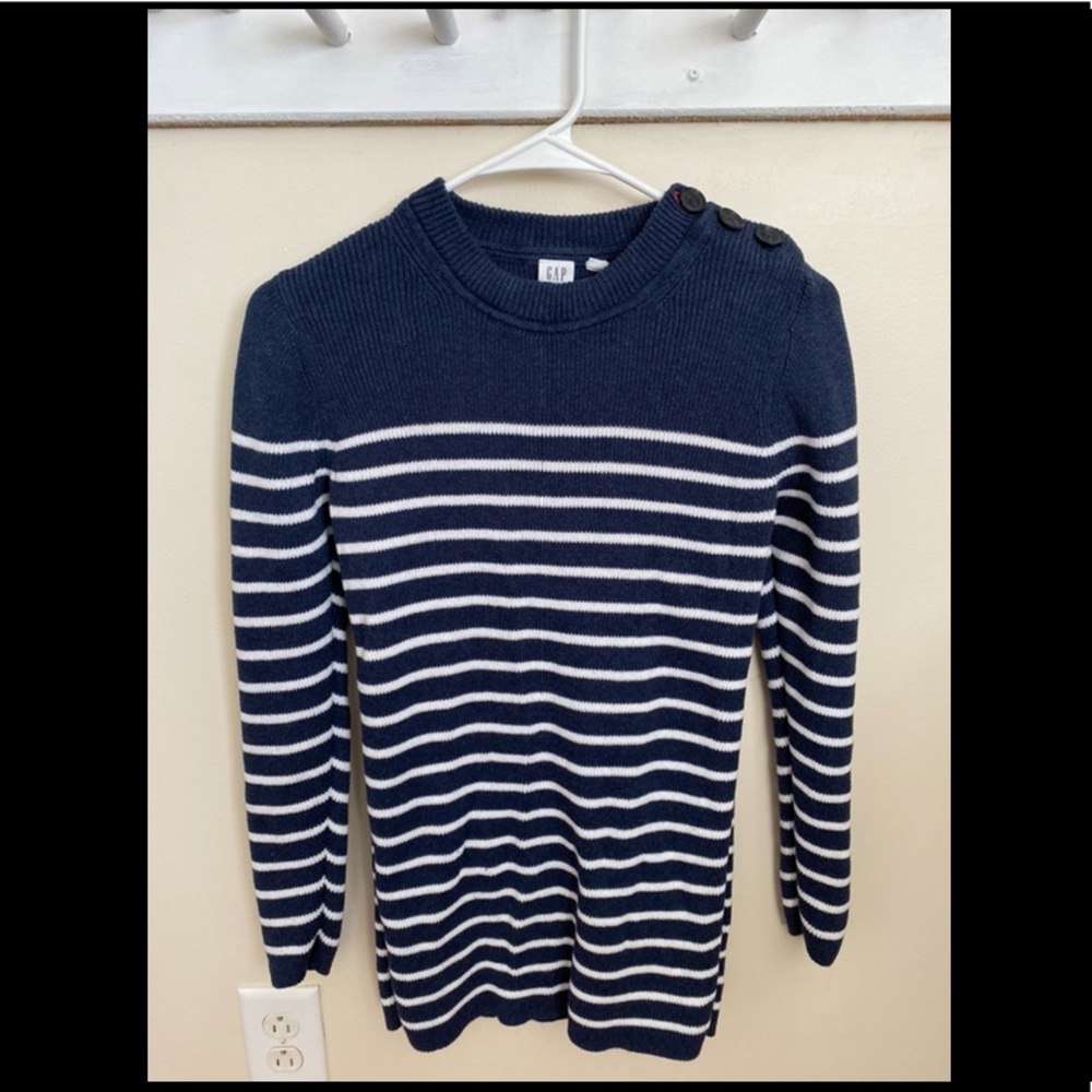 GAP maternity striped sweater